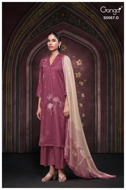 Ganga riviera 5067 wholesale ladies dress material online